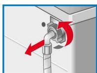 BOSCH WAE2826XFF - Filtre au niveau de l'arrivée d'eau - 8