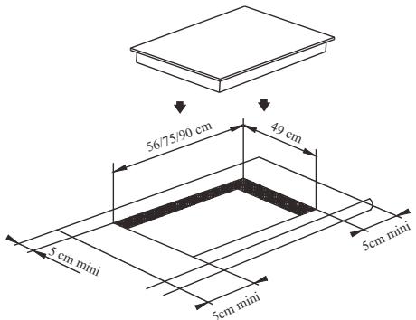CANDY CI640C,  CI640CB,  CI640CB - Procedimento di installazione - 1