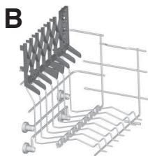 CANDY CDI 2212 - Using the upper basket - 3