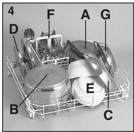 CANDY CDI 2212 - Lower basket (fig. 4) - 1