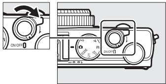 NIKON COOLPIX A - Mettre l'appareil photo sous tension (2). - 1