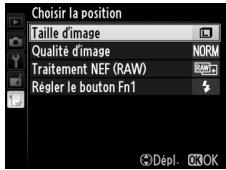 NIKON COOLPIX A - Positionner le nouvel élément. - 2