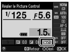 NIKON COOLPIX A - Afficher les options Picture Control. - 2