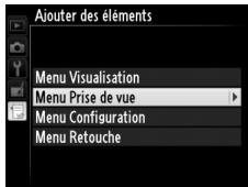 NIKON COOLPIX A - Sélectionner un menu. - 2