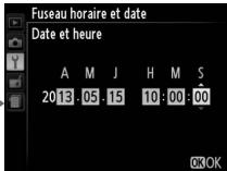 NIKON COOLPIX A - Choisir une langue et régler l'horloge de l'appareil photo. - 5