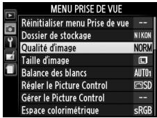 NIKON COOLPIX A - Menu Prise de vue - 1