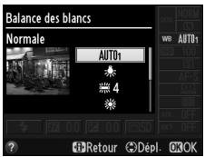 NIKON COOLPIX A - Choisir une option de balance des blancs. - 2