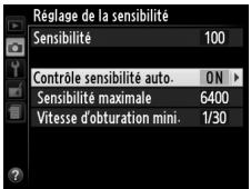 NIKON COOLPIX A - Sensibilité maximale (sa - 2