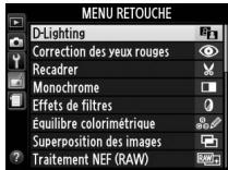 NIKON COOLPIX A - Menu Retouche : création de copies retouchées - 4
