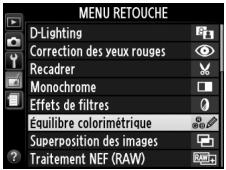 NIKON COOLPIX A - Afficher les options de retouche. - 2