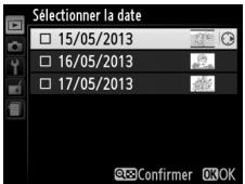NIKON COOLPIX A - Mettre une date en surbrillance. - 2