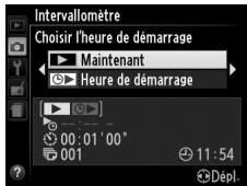 NIKON COOLPIX A - Choisir une heure de démarrage. - 2