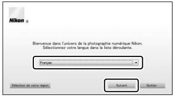 NIKON COOLPIX A - Sélectionner une langue. - 1