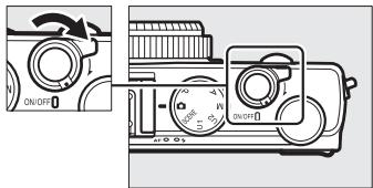 NIKON COOLPIX A - Mettre l'appareil photo sous tension. - 1