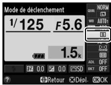 NIKON COOLPIX A - Afficher les options du mode de déclenchement. - 2