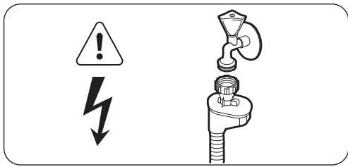 FAURE FDI26010NA, FDI26010WA - Raccordement à l'arrivée d'eau - 1