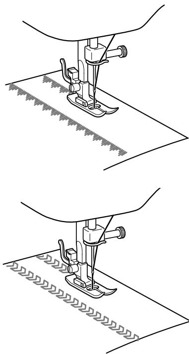 BROTHER XL-2600 - Triples points zigzag élastiques - 2