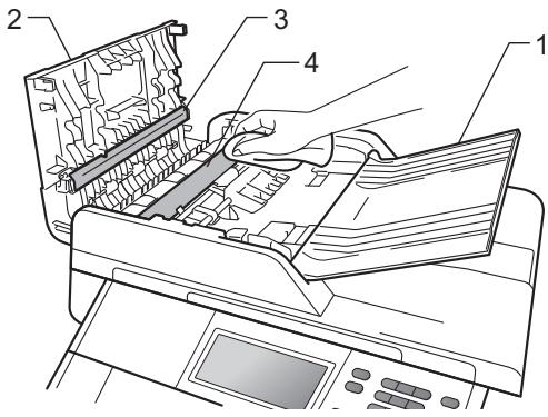 BROTHER DCP-9270CDN - Nettoyage de la vitre du scanner - 1