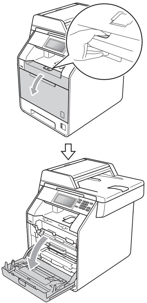 BROTHER DCP-9270CDN - Nettoyage des fenêtres du scanner laser - 1