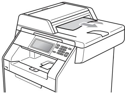 BROTHER DCP-9270CDN - Le document est coincé au niveau du bac de sortie - 1
