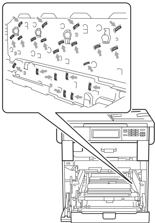 BROTHER DCP-9270CDN - Le papier est coincé à l'intérieur de l'appareil - 4