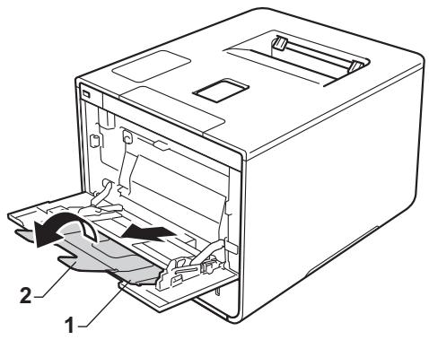 BROTHER HL-L9300CDWTT - Printing on plain paper, thin paper, recycled paper, bond paper, or glossy paper from the MP tray - 2