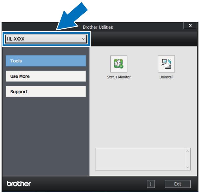 BROTHER HL-L9300CDWTT - Accessing Brother Utilities (Windows®) - 1