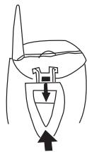 LOGICOM FX500 - 2-3 Mise en place du clips de ceinture - 1