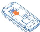 ALCATEL 1030 - Insérer et retirer la carte mémoire: - 3