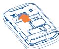 ALCATEL 1030 - Insérer et retirer la carte mémoire: - 6