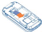 ALCATEL 1030 - Insérer et retirer la carte mémoire: - 4