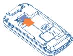 ALCATEL 1030 - Insérer et retirer la carte mémoire: - 2
