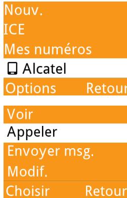 ALCATEL 20.04G - Passer un appel - 4