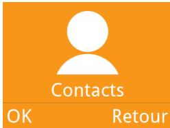 ALCATEL 20.04G - Ajouter un contact - 1
