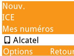 ALCATEL 20.04G - Supprimer un contact - 1