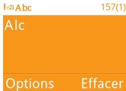 ALCATEL 20.04G - Comment composer un message : - 1