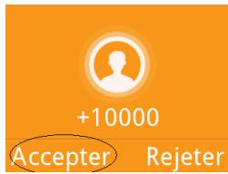 ALCATEL 20.04G - Recevoir un appel - 1