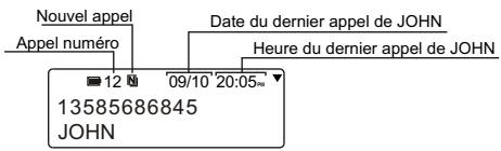 ALCATEL TEMPORIS 500 - CONSULTER LE JOURNAL DES APPELS - 4