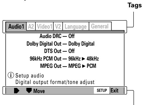 PIONEER DVJ-1000 - Using the Setup Menu - 1