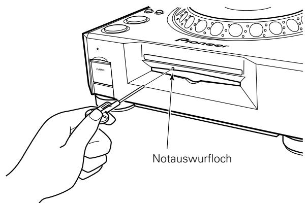 PIONEER DVJ-1000 - Notauswurf einer Disc - 2