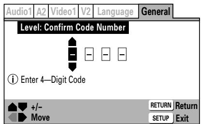 PIONEER DVJ-1000 - Sélectionnez [Level] et appuyez sur la touche ENTER. - 1