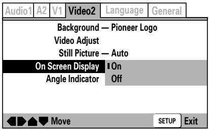 PIONEER DVJ-1000 - Turn on-screen display ON/OFF (Expert Mode) - 1