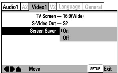 PIONEER DVJ-1000 - Screen Saver setting (Expert mode) - 1