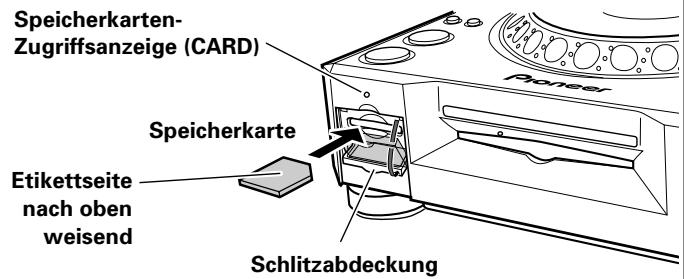 PIONEER DVJ-1000 - ■ Verwendung von Speicherkarten - 1
