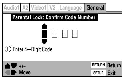 PIONEER DVJ-1000 - Select the [Password Change] and press the ENTER button. - 1