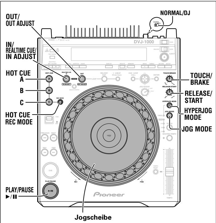 PIONEER DVJ-1000 - Weiterführende Funktionen - 1