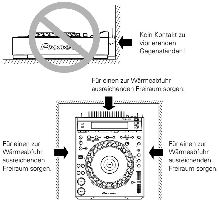 PIONEER DVJ-1000 - Aufstellungsort - 1