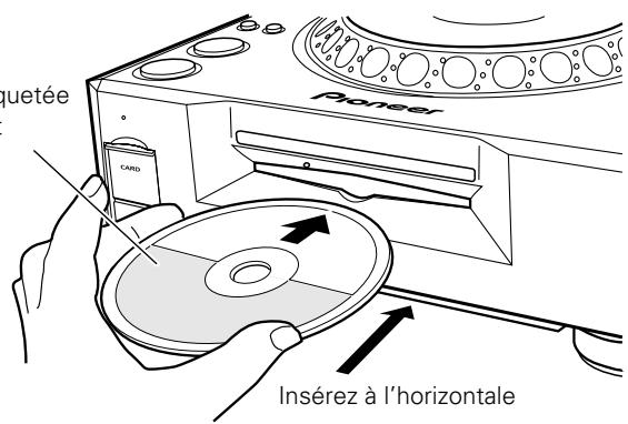 PIONEER DVJ-1000 - Insertion et retrait des disques - 1