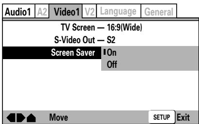 PIONEER DVJ-1000 - Réglage Screen Saver (mode Expert) - 1