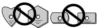 PIONEER DVJ-1000 - ■ Keine nicht normgerechten Discs verwenden - 1